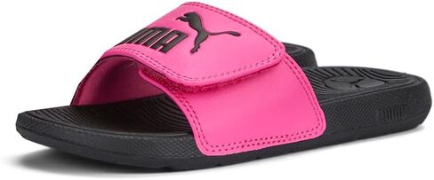صنادل كاجوال من PUMA للفتيات الصغيرات Cool Cat 2 V Bx Slide كاجوال - أحمر in Kuwait