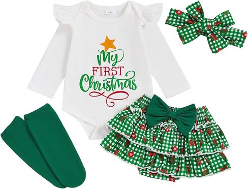 Ynibbim بلدي 1st هالوين طفلة الزي طويلة الأكمام داخلية رومبير الرضع توتو تنورة عقال تدفئة الساق الخريف الملبس مجموعة in Kuwait