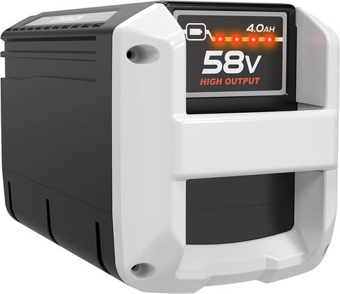 استبدال بطارية Echo 58V 4.0ah CBP-58V40 CBP-58V20 متوافقة مع جميع أدوات Echo 58V اللاسلكية CPH-58V SSA-58V EALB-58V CDST-58V CHT-58V CPLB-58V CPLB-58VVN CBL-58V CLM-58V in Kuwait