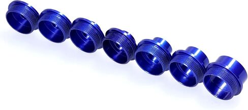 10 Pieces Router Template Bushing, Aluminum Alloy Engraving Machine Axle Sleeve Bushing Axle Sleeve Router Guides Kit for Woodworking in Saudi Arabia