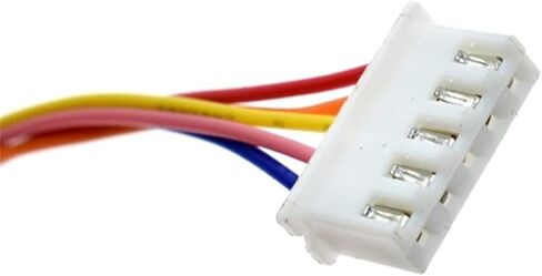 محرك متدرج 28BYJ-48-5V، محرك متدرج 28BYJ-48-12V 1/64 خطوة، تيار مستمر 5 فولت 12 فولت 4 مراحل 5 أسلاك، عزم دوران محرك تروس (الحجم: الجهد 5 فولت) in Kuwait