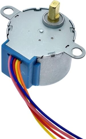 Model Geared 28BYJ-48-5V Stepper Motor, 28BYJ-48-12V 1/64 Step Motor, DC 5V 12V 4-Phase 5-Wire Gear Motor Rotating Torque (Size : Voltage 5V) in Saudi Arabia