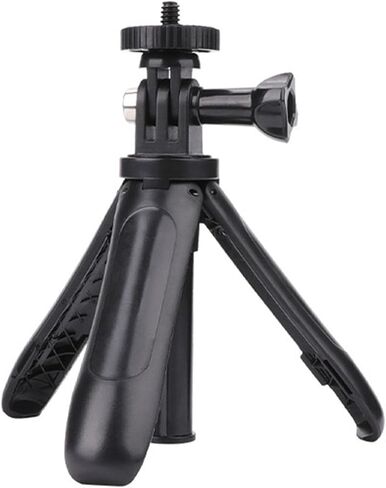 Compact Lightweight Small Tripod for Action Cameras Stable 360 Degree Rotation Mounting Aluminum Alloy Selfie Stick in Saudi Arabia