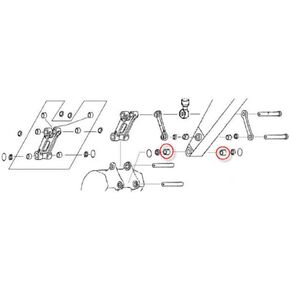 Replacement for fits 4196105 Bushing Dipper at bucket Fits HITACHI EX150, EX160 in Saudi Arabia