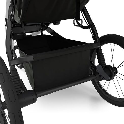 عربة الأطفال Thule Glide 3 الفردية لجميع التضاريس والركض، خفيفة الوزن، إطارات مملوءة بالهواء، فرامل يد ملتوية، عجلة أمامية ثابتة in Kuwait