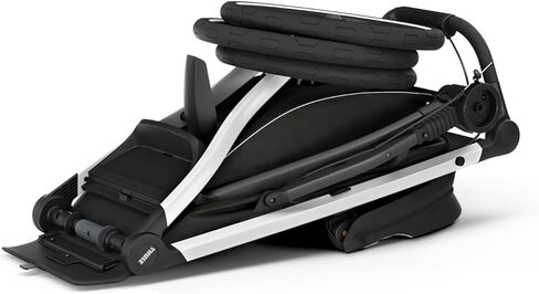 عربة الأطفال Thule Glide 3 الفردية لجميع التضاريس والركض، خفيفة الوزن، إطارات مملوءة بالهواء، فرامل يد ملتوية، عجلة أمامية ثابتة in Kuwait
