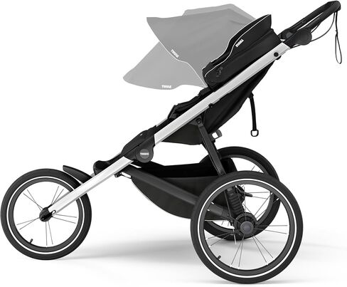 عربة الأطفال Thule Glide 3 الفردية لجميع التضاريس والركض، خفيفة الوزن، إطارات مملوءة بالهواء، فرامل يد ملتوية، عجلة أمامية ثابتة in Kuwait