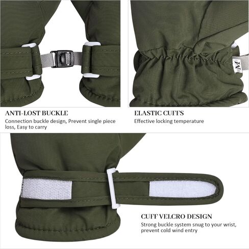 Fleece Lined Mittens for Baby Boys Girls,Baby Toddler Little Kids Winter Gloves Mittens for Children in Saudi Arabia