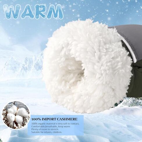 Fleece Lined Mittens for Baby Boys Girls,Baby Toddler Little Kids Winter Gloves Mittens for Children in Saudi Arabia
