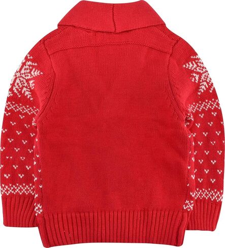 ZOEREA Toddler Unisex Baby Button-up Cotton Coat Deer Christmas Cardigan Sweater in Kuwait