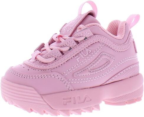 Fila Disruptor II Premium Infant/Toddler Girls' Pink Sneakers Size 5 US in Saudi Arabia