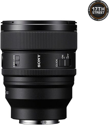 عدسة سوني FE 85 ملم f/1.4 GM II لكاميرات E-Mount | عدسة كاميرا رقمية كاملة الإطار ذات فتحة كبيرة مع مجموعة برامج Corel Art Suite وبطاقة ذاكرة SanDisk سعة 64 جيجابايت وحقيبة ظهر للكاميرا - مجموعة الحزمة الأساسية in Saudi Arabia
