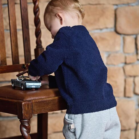 DAVE&BELLA Toddler Baby Girl Boy Knit Sweater, Cute Animal-Themed Plush Pullover Sweater Fall Winter Crewneck Long Sleeve Top in Kuwait