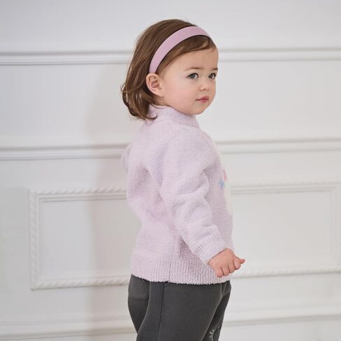 DAVE&BELLA Toddler Baby Girl Boy Knit Sweater, Cute Animal-Themed Plush Pullover Sweater Fall Winter Crewneck Long Sleeve Top in Kuwait