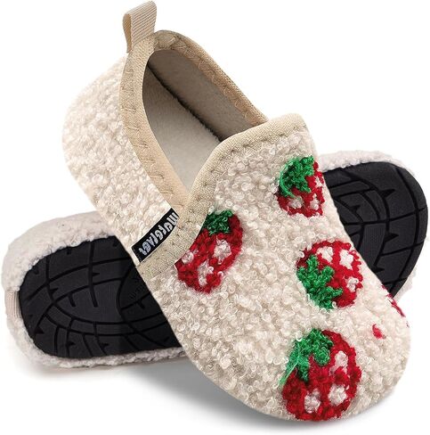 WateLves Kids Toddler Slippers Girls Boys Slip on House Shoes Lightweight Anti Slip Sock Slippers Winter Indoor Outdoor Walking Shoes in Saudi Arabia