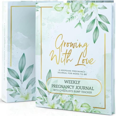 Pregnancy Journal For First Time Moms 2025 – Baby Journal, Customize Pregnancy Book With Weekly Prompts, Memory Pages, Keepsake Planner For Expecting Mothers in Saudi Arabia