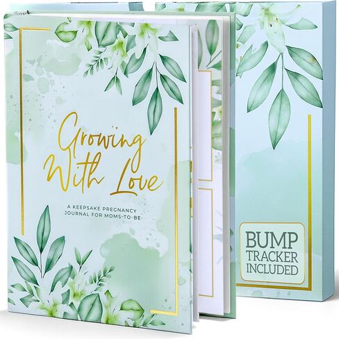 Pregnancy Journal For First Time Moms 2025 – Baby Journal, Customize Pregnancy Book With Weekly Prompts, Memory Pages, Keepsake Planner For Expecting Mothers in Saudi Arabia