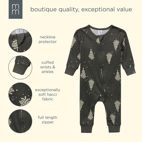 Modern Moments by Gerber unisex-baby Holiday Tight Fitting Footless Pajamas in Saudi Arabia