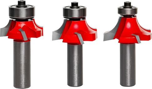 Freud 89-150: 3 Piece Round Over/Beading Bit Sets (1/2" Shank) in Saudi Arabia