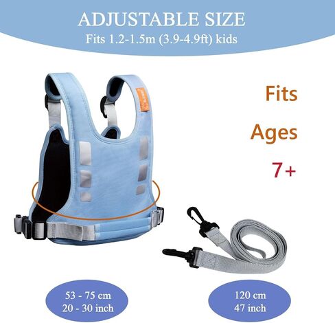 Active XL Child Harness: Safety for Kids/Teens 7+, Special Needs Support, Autism Safety Awareness in Saudi Arabia