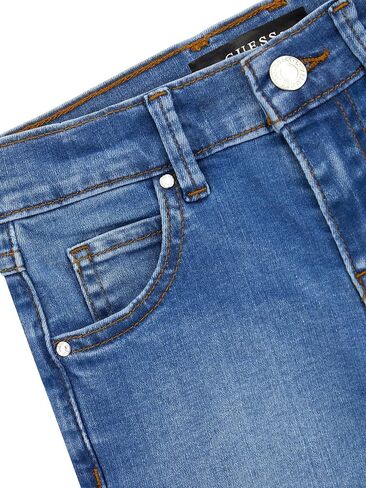 شورت جينز مطاطي للفتيات من GUESS in Saudi Arabia