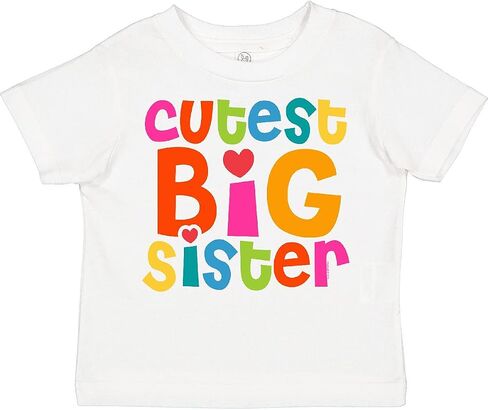 inktastic Cutest Big Sister Toddler T-Shirt in Kuwait