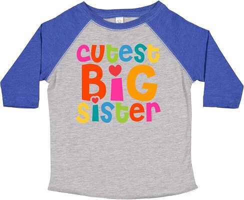 inktastic Cutest Big Sister Toddler T-Shirt in Kuwait