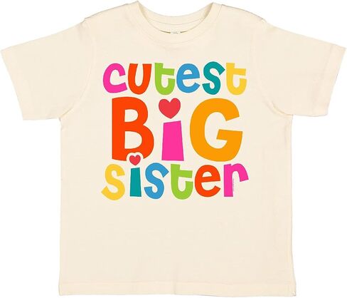 inktastic Cutest Big Sister Toddler T-Shirt in Kuwait