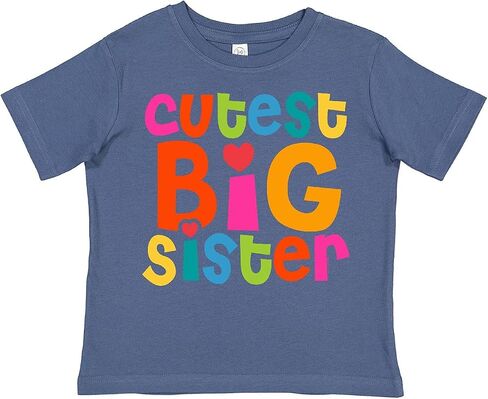 inktastic Cutest Big Sister Toddler T-Shirt in Kuwait