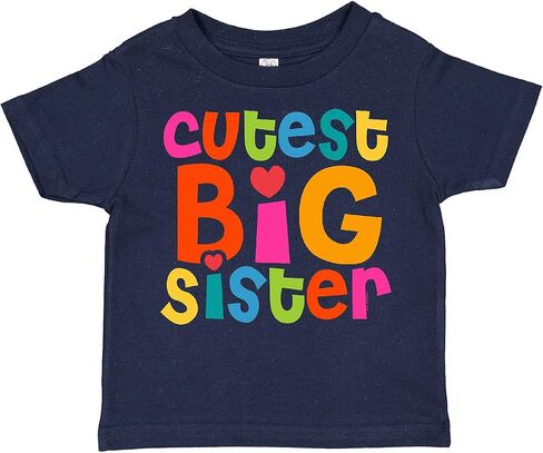 inktastic Cutest Big Sister Toddler T-Shirt in Kuwait