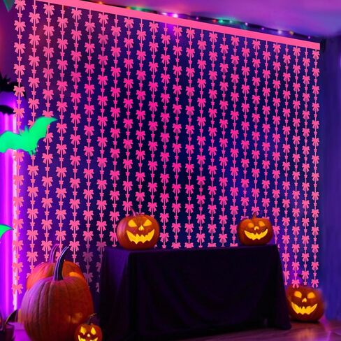 Blue Streamers Party Decorations 3.3x8.2ft, 2 Pack Dark Blue Tinsel Backdrop for Ocean Themed Party Decor, Glitter Blue Foil Fringe Curtains for Door Decorations Hanging Birthday Baby Shower Halloween in Saudi Arabia