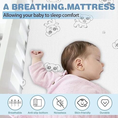 حزمة ولعب مرتبة ، 38 × 26 حزمة مزدوجة من الوجهين n play presttses portable foam foam prattress pad for pack play with cover tovelable cover cover in Kuwait