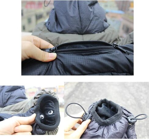 DSLR Puffy Coat Warm Cover for Cameras, Cold-Proof Snow or Sound-Proof Jacket for DSLR Cameras with 24-70mm, 24-105mm, 15-85mm,18-135mm, 55-205mm, 70-200mm Lens in Saudi Arabia