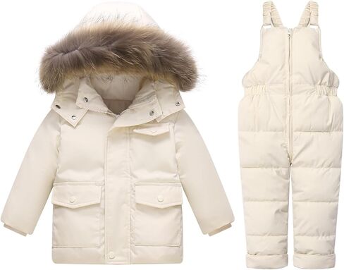 Toddler Snow Suit Baby Snowsuit Girl Pants Boy Winter Coat Ski Jacket 5T Clothes in Saudi Arabia