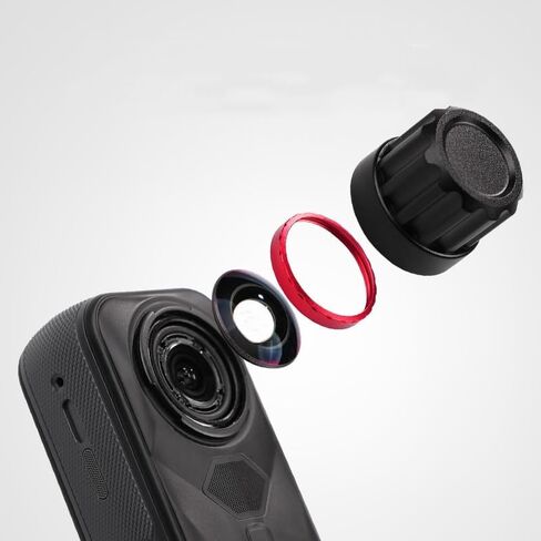 Removable Exchangeable Lens Kit for Insta360 X5 Camera HD Optics Replacement Parts,Perfectly Adapted Lens Set (2 Black) in Kuwait