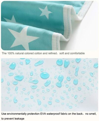 aqxreight Premium Crib Pad Proof Soft Infant Mattress Mat for Comfortable Sleep (As Shown) in Saudi Arabia