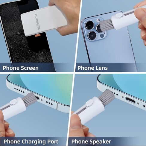 Keyboard Cleaner Laptop Cleaning Kit, All in One Keyboard Cleaning Kit with Car Screen Cleaner Spray, Retractable Detailing Brush for Phone iPhone Computer PC MacBook Airpod Camera Lens Elecitroncs in Kuwait