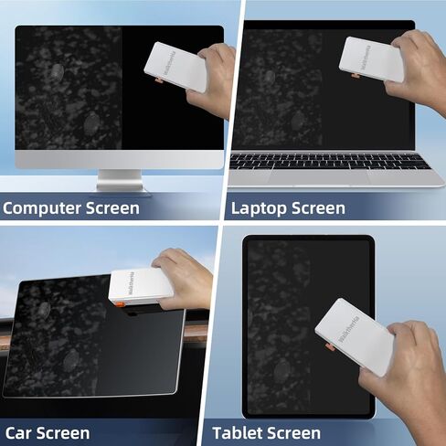 Keyboard Cleaner Laptop Cleaning Kit, All in One Keyboard Cleaning Kit with Car Screen Cleaner Spray, Retractable Detailing Brush for Phone iPhone Computer PC MacBook Airpod Camera Lens Elecitroncs in Kuwait