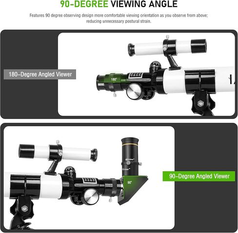 Alstar 1.25 inch 90 Degree Diagonal Mirror - Bundle with - 1.25 inch 2X Barlow Lens in Saudi Arabia