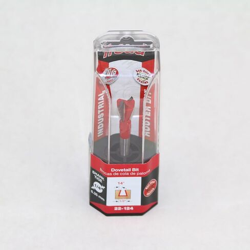 Freud 22-124 1/2-Inch Diameter 14-Degree Dovetail Router Bit with 1/4-Inch Shank in Saudi Arabia