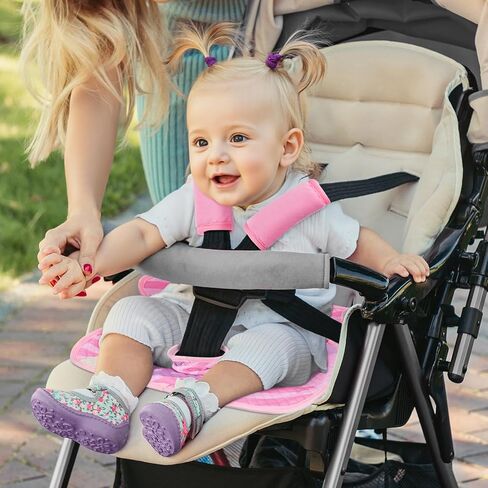 واقي مقعد السيارة من كولبيبي للتدريب على استخدام المرحاض، طقم من قطعتين من بطانة مقعد السيارة الجافة المقاومة للماء للتدريب على المرحاض وأغطية الأشرطة للأطفال الرضع والأطفال الصغار، وسادة غطاء لعربات الأطفال، مقعد السيارة (أسود) in Kuwait