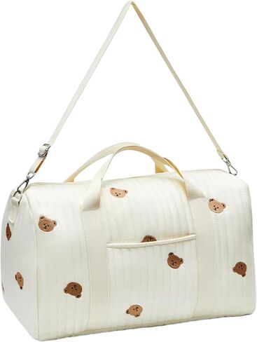 Diaper bag Tote,Large Hospital Bag for Mommy,Bear Baby Stroller Storage Bag in Saudi Arabia