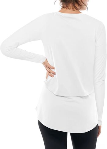 Tankaneo Womens Maternity Nursing Tops Long Sleeve Double Layer Breastfeeding Shirts Pregnancy Clothes in Saudi Arabia