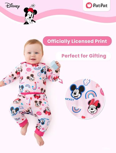 Disney Winnie the Pooh Yoda Minnie Mouse Creeper Bodysuits Baby Girl/Boy Organic Cotton Long Sleeve Fall Outfits 0-18 Months in Saudi Arabia