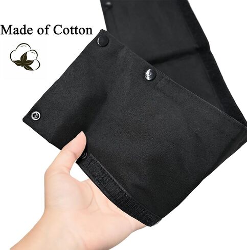 Baby Stroller Bumper Bar Cover Replacement, Baby Stroller Armrest, Crossbar, Handlebar Handle Sleeve Cover Accessories, Cotton (Black) in Saudi Arabia