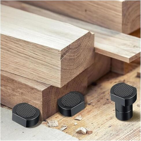 TLGH 8 Pack for 3/4 Inch Workbench with Non-Slip Pad Aluminum Alloy Stops in Saudi Arabia