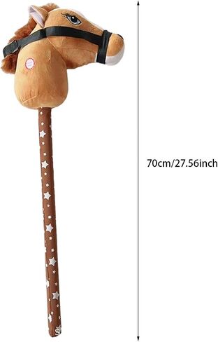 Generic عصا ركوب الخيل القطيفة عصا هواية ركوب الخيل للأولاد والبنات، بني فاتح أ in Saudi Arabia
