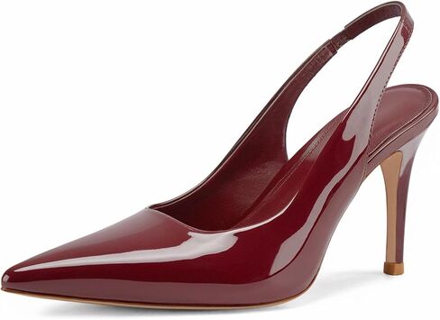heelchic Slingback Heels for Women Pointed Toe Stiletto Heel Closed Toe Pumps Slip on High Heels 2.95 inch Dress Pumps in Saudi Arabia