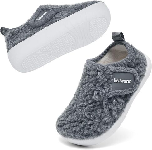 Baby Fuzzy Warm Cozy Cotton Winter Slippers for Boys Girls in Saudi Arabia