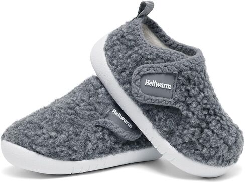 Baby Fuzzy Warm Cozy Cotton Winter Slippers for Boys Girls in Saudi Arabia